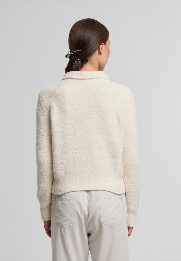 NMTEDDA L/S POLO TEDDY KNIT CARDIGAN DD-1