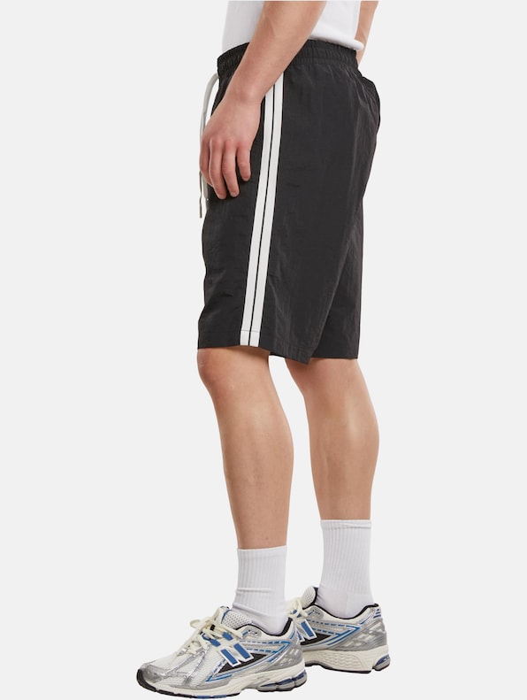  Board Shorts With Patched Stripe-2