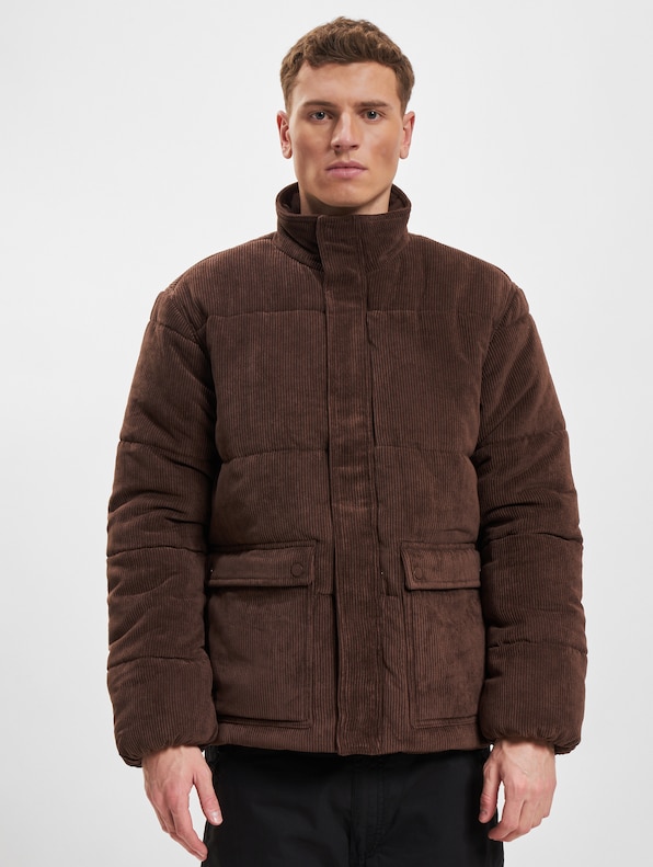 Cash Courduroy Puffer Jackets-2