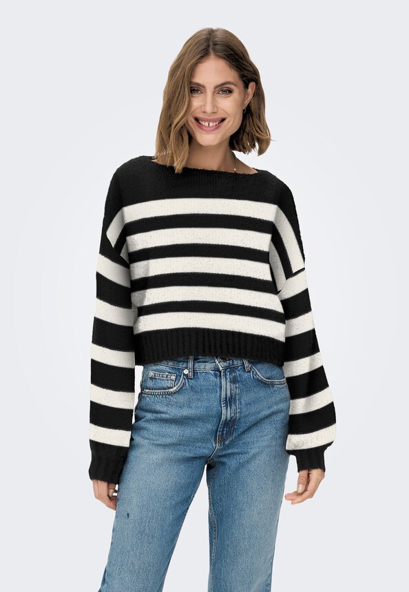 ONLAYA LIFE L/S BOATNECK CC KNT-0