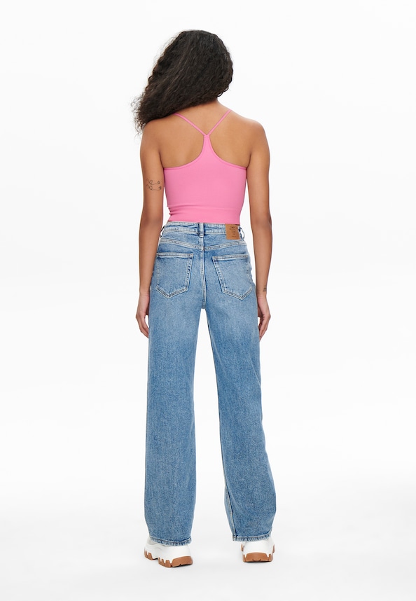 ONLY Damen Ribbed High-Neck-2