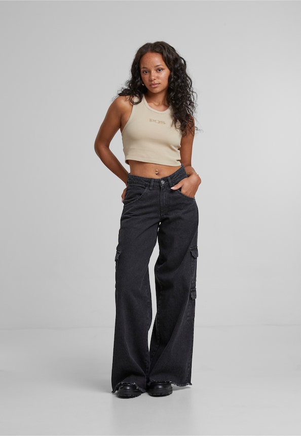 PEQUS Island Defender Crop Top-2