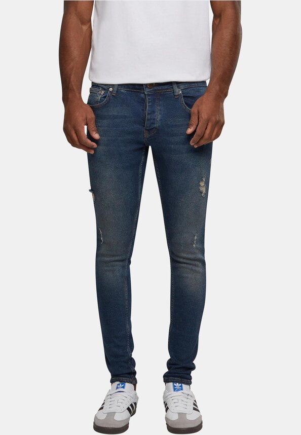 2Y Destroyed Skinny Denim-0