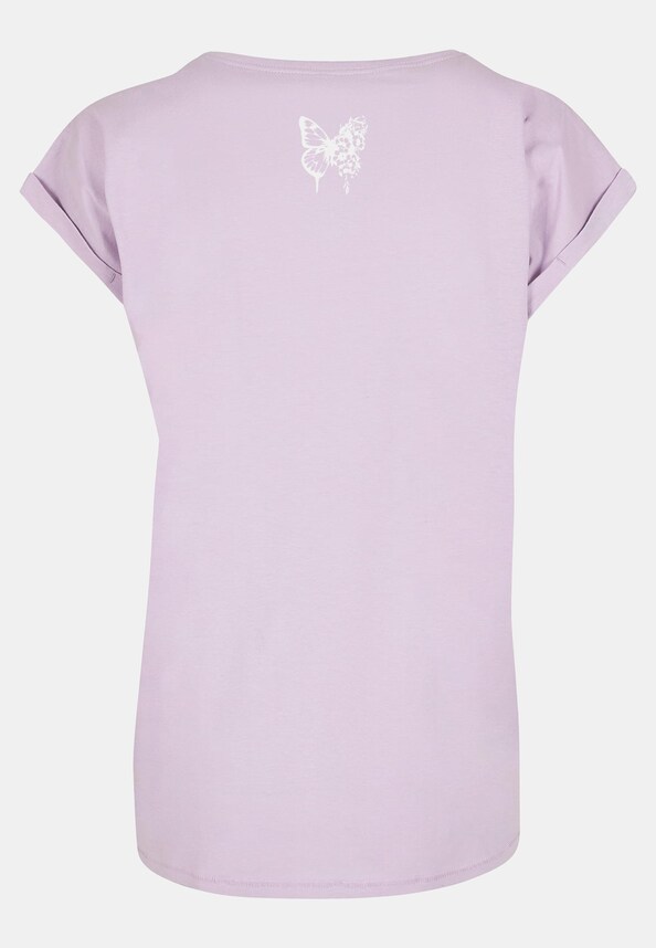 Ladies Flowers Bloom Extended Shoulder-3