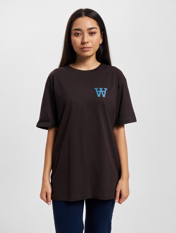 Wood Wood Ace Chest Print T-Shirt-1