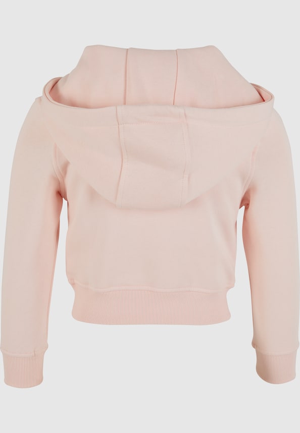 Kids Sweet Heart Candy Cropped Hoody-1
