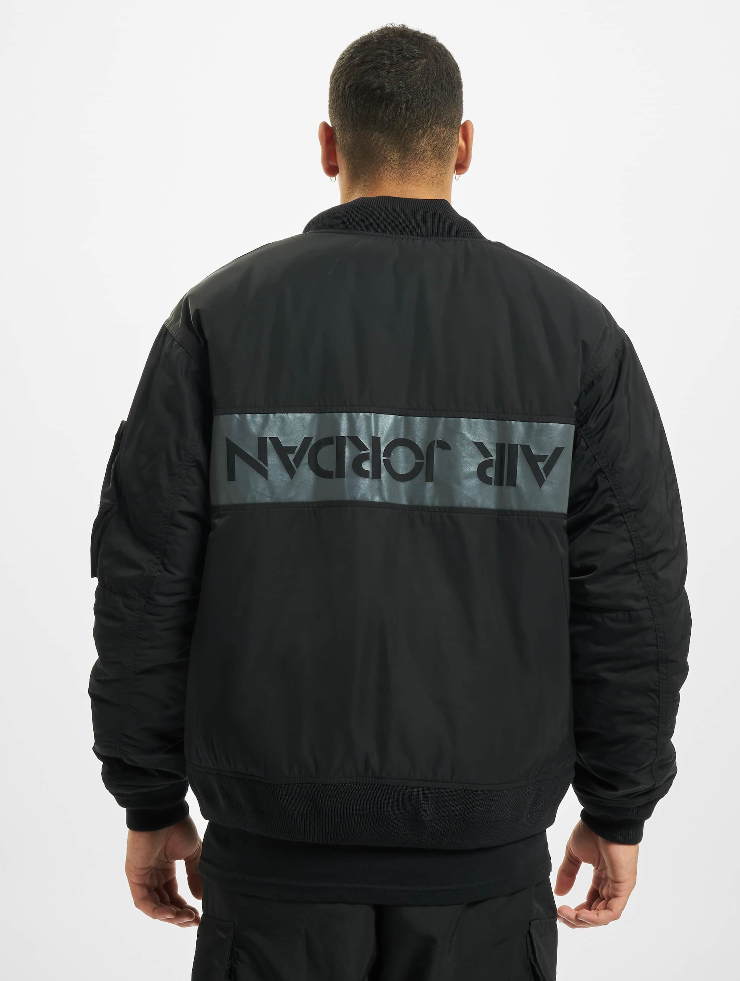 Jordan MA-1 Bomber Jacket Black/Infrared 23/Reflect | DEFSHOP | 94920