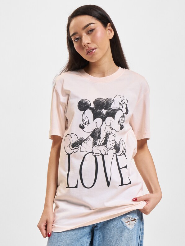 Ladies Minnie Loves Mickey-0