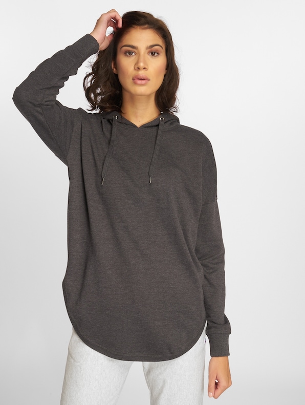 Ladies Oversized Terry Hoody-2