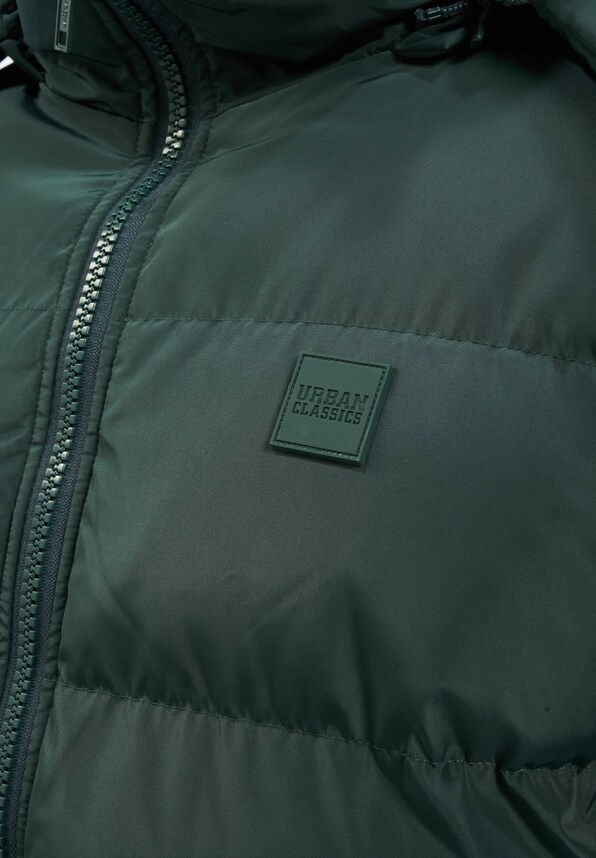 Urban Classics Hooded Puffer Jacket Bottle-3