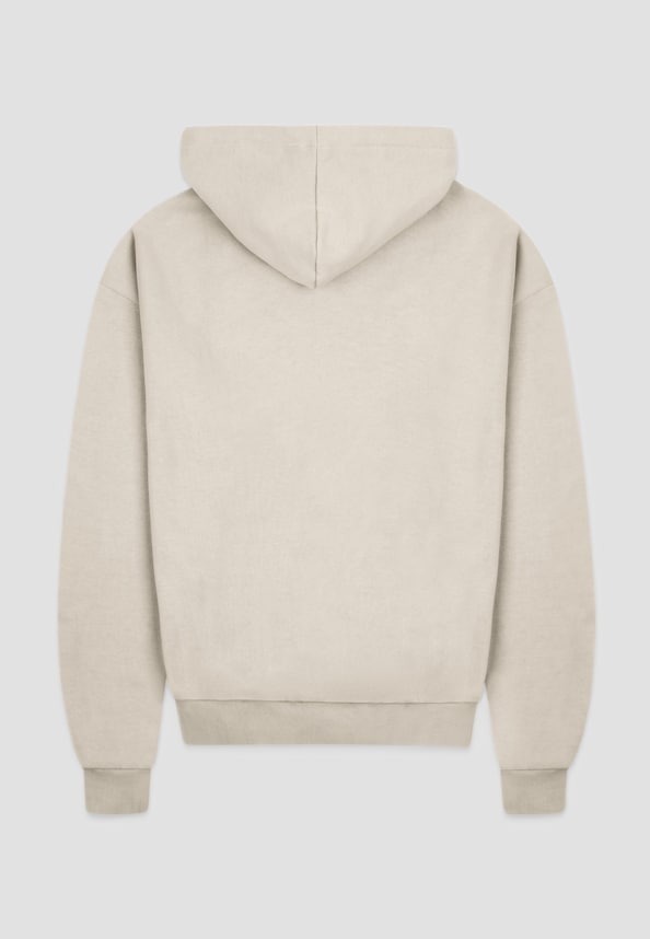 SUPER HEAVY BLANK HOODIE-2