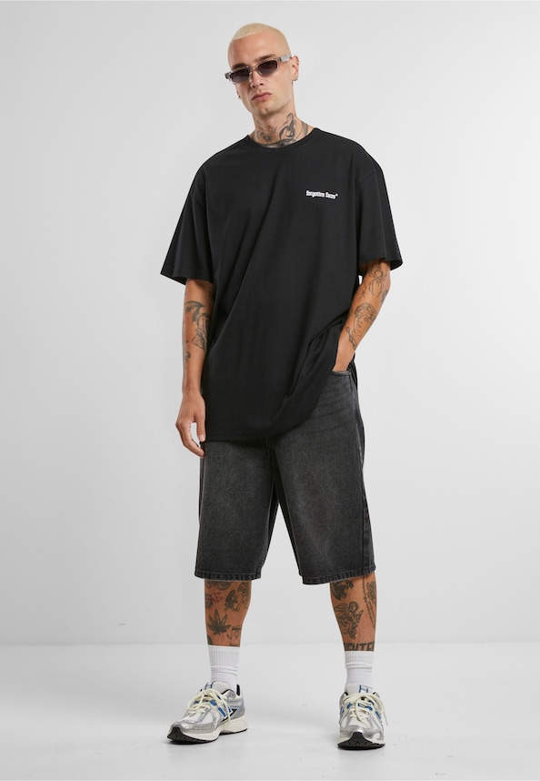 Overgrown Chrome Skull Oversize Tee-2