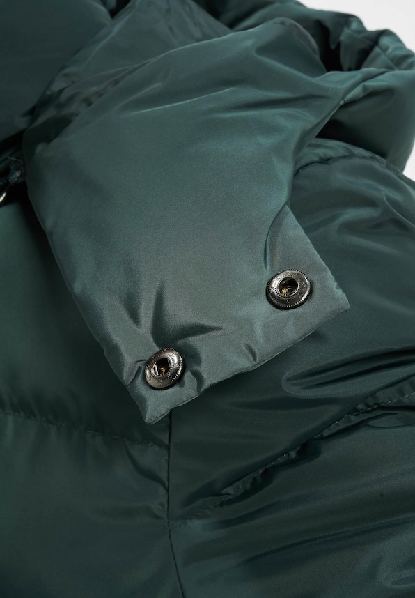 Urban Classics Hooded Puffer Jacket Bottle-4