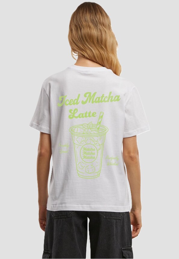 Ladies Iced Matcha Latte Tee-1