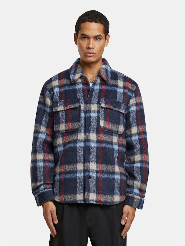 Only & Sons Gio Lf Check Padded Winterjacken-2