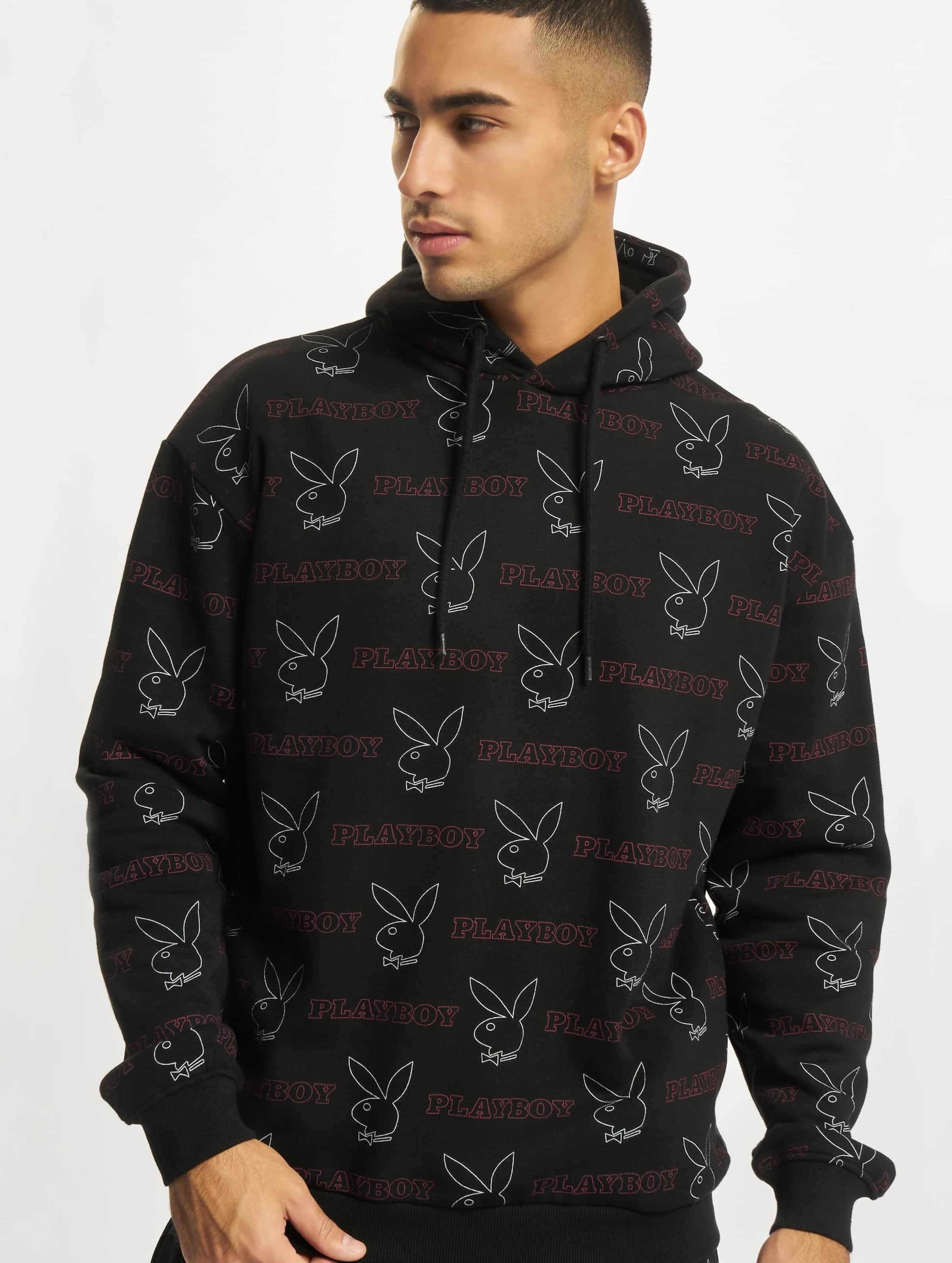 Black playboy bunny online hoodie