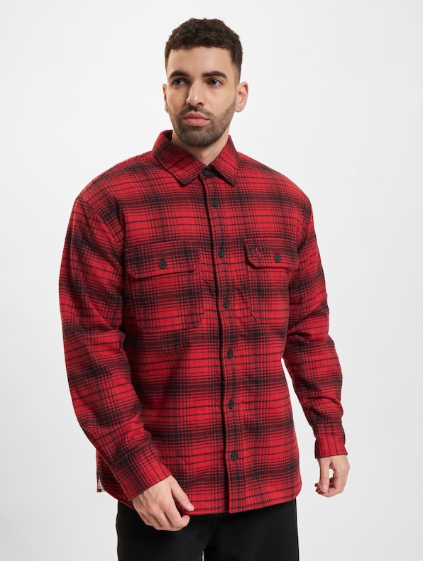 Jeans Sherpa Lined Check-2