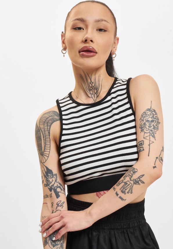 Mimi Jersey Sleeveless Cropped-0