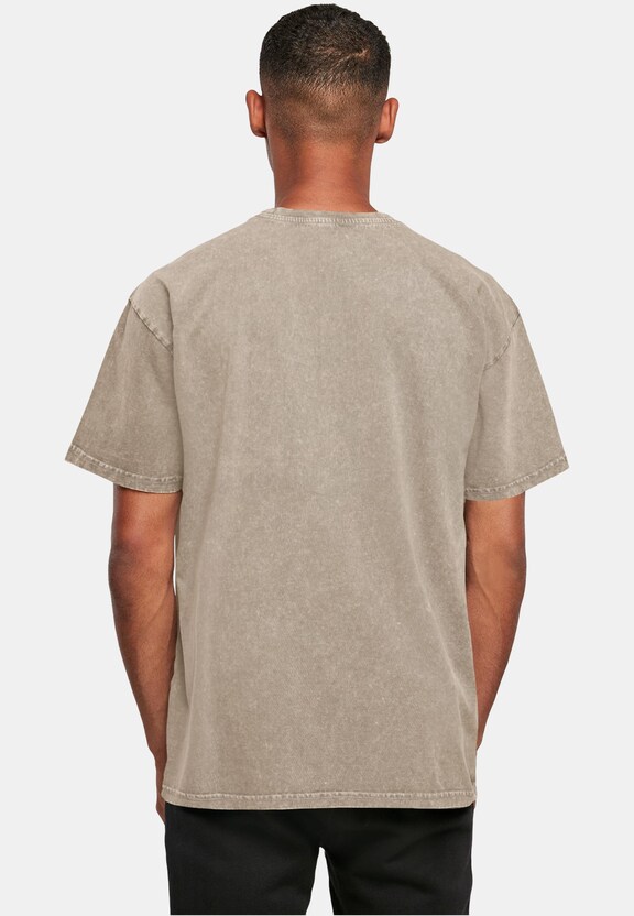 Spring - Rose Acid Washed Heavy Oversized Tee-1