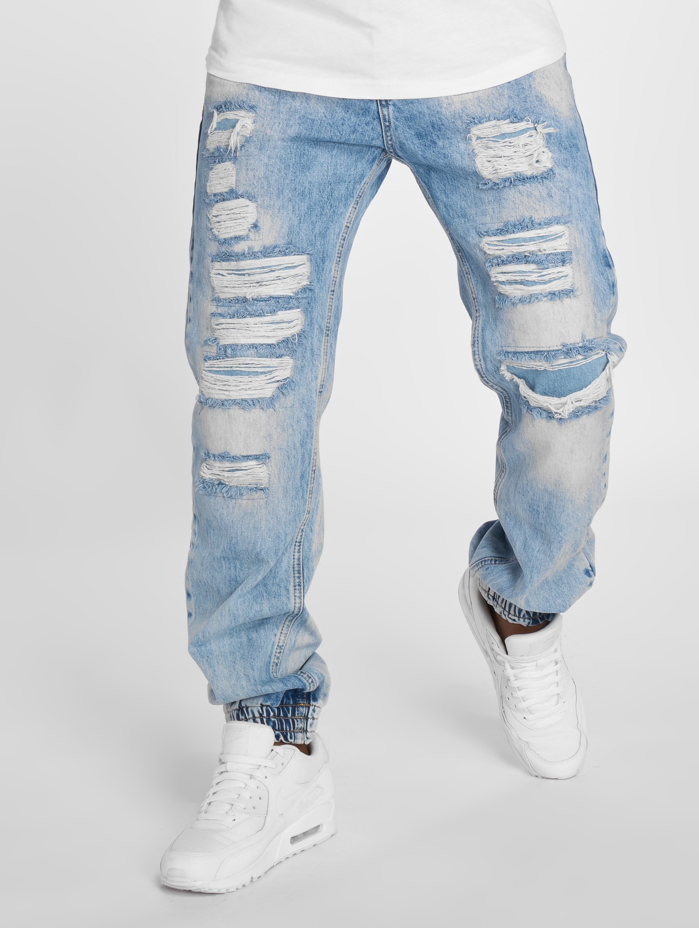 DEF Joe Anti Fit Jeans Männer,Unisex op kleur blauw, Maat 3232