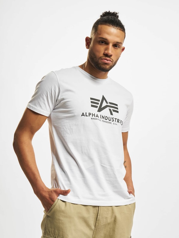 Alpha Industries T2 Pack T-Shirt Black/White-1