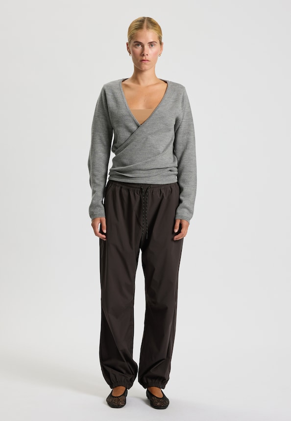 Wool Wrap Cardigan Keep Me-2