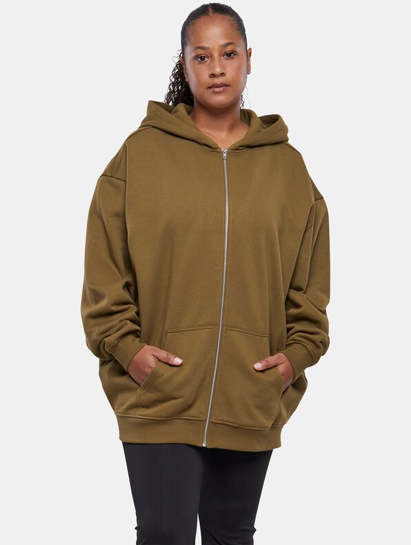 Ladies Oversized Zip-0