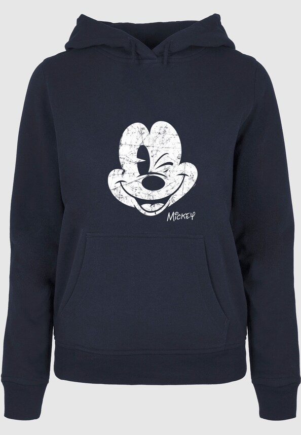 Ladies Mickey Mouse - Distressed-0