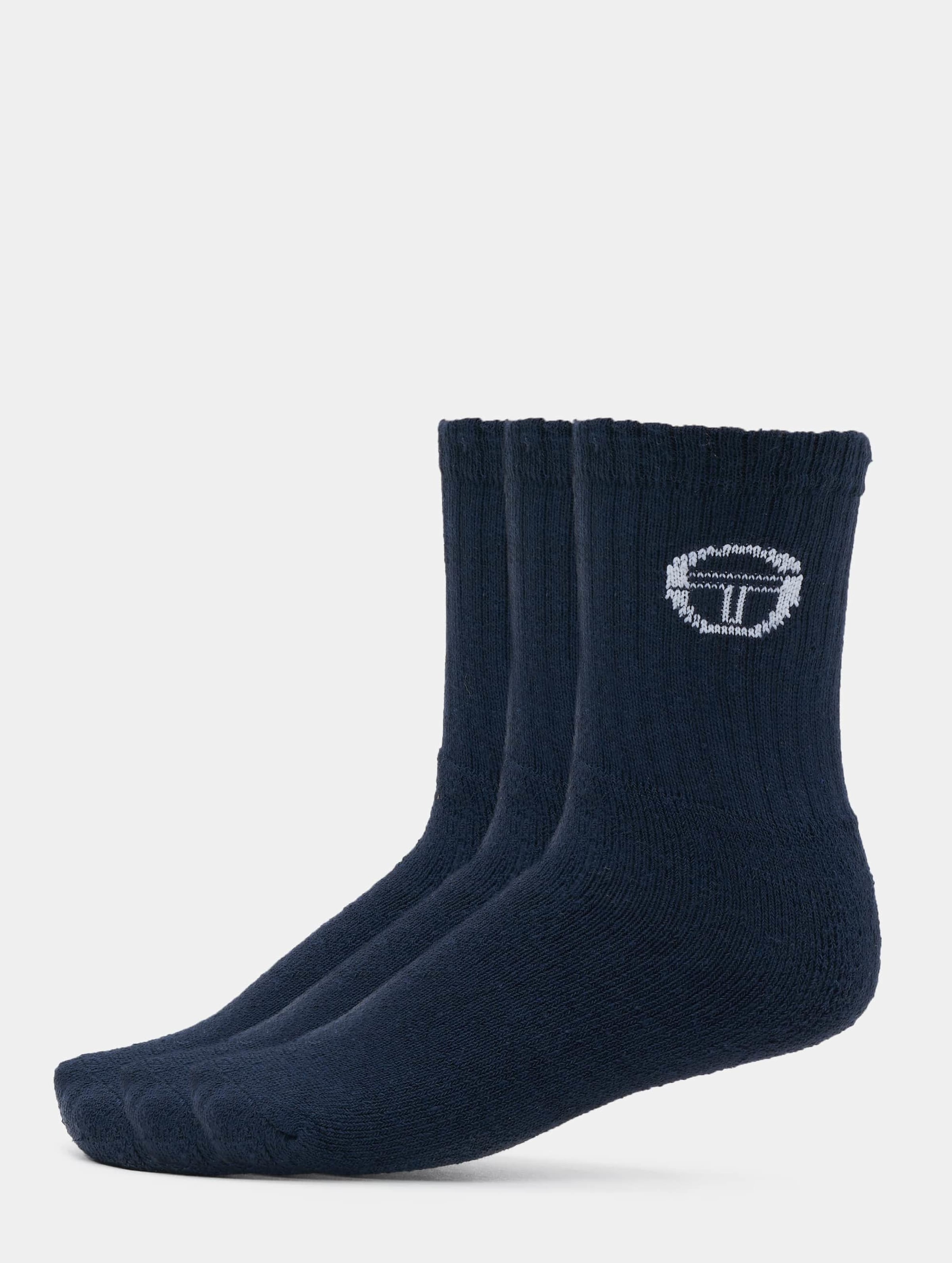 Sergio Tacchini Tennis Terry 3-Pack Socken Vrouwen op kleur blauw, Maat 3538
