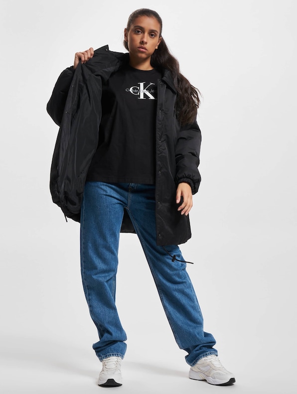 Calvin Klein Jeans Oversized Padded Coach Jacke-7