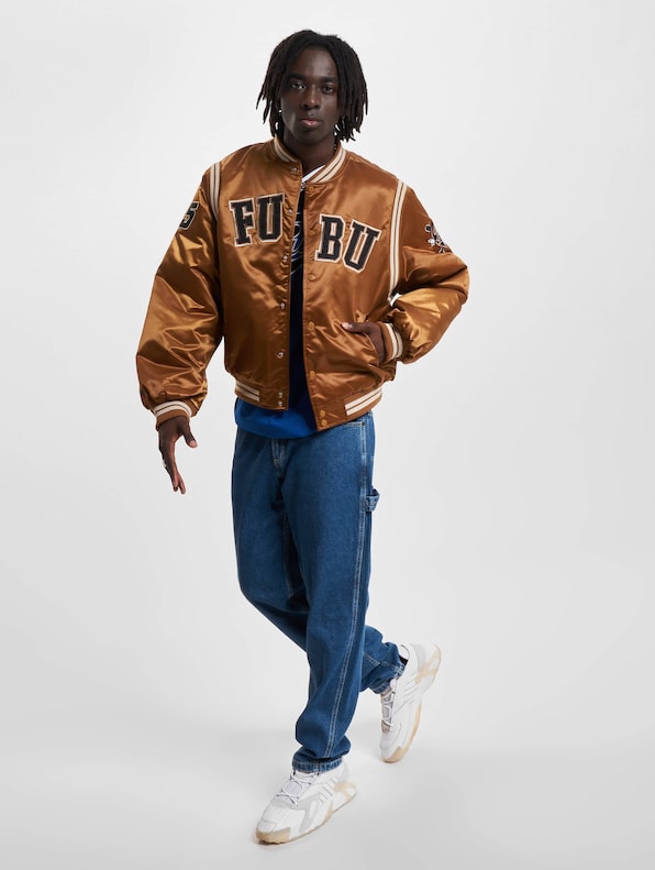 FM233-001-1 FUBU College Satin Varsity Jacket-8