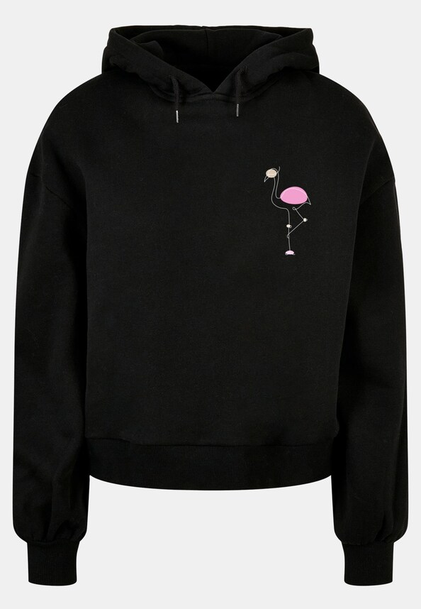 Ladies Flamingo Organic Oversized-2