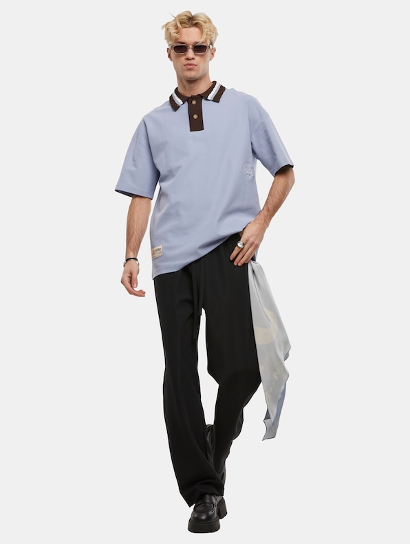 ACL Knit Collar Oversized Polo-3