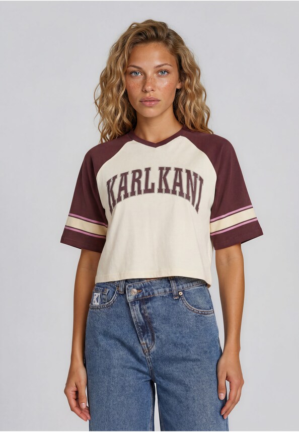 KK College Boxy Raglan T-Shirt-0