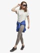 Ladies Short Pigment Dye Cut On Sleeve-3