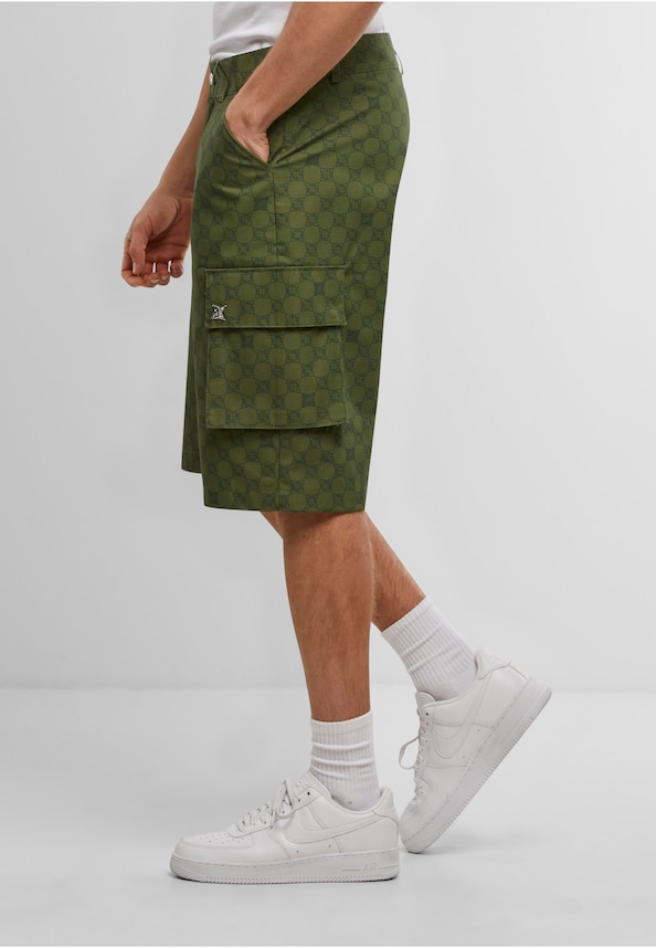 PEQUS Aether Monogram Ripstop Cargo Short-2