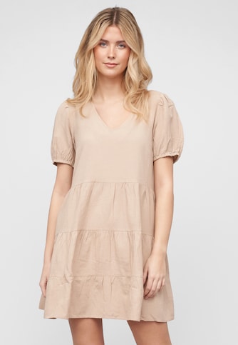 VIPRISILLA V-NECK S/S SHORT DRESS