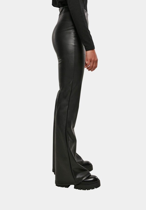 Ladies Synthetic Leather Flared-3