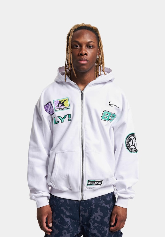 Karl Kani Zip Hoodie-2