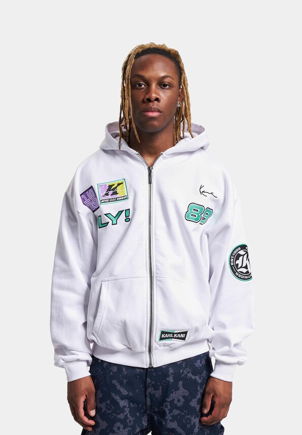 Karl Kani Zip Hoodie-2