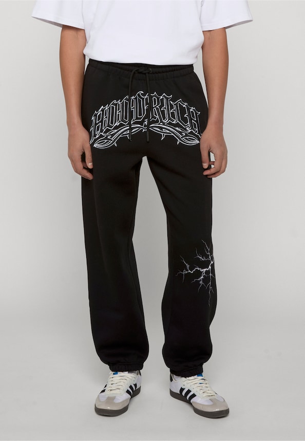 Dark _ Oversized Elasticated Cuff Jogger-0