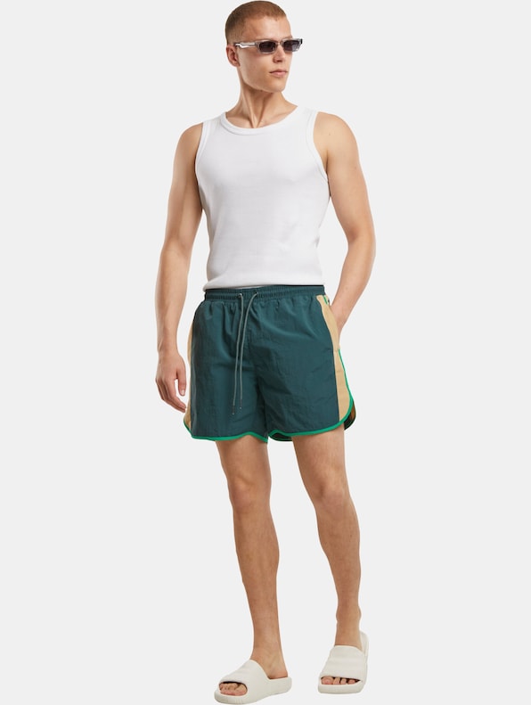 Retro Look Swim Shorts-3