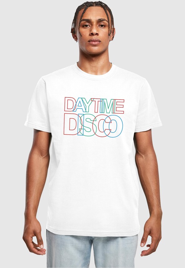 Daytime Disco Tee T-Shirt Round Neck-0