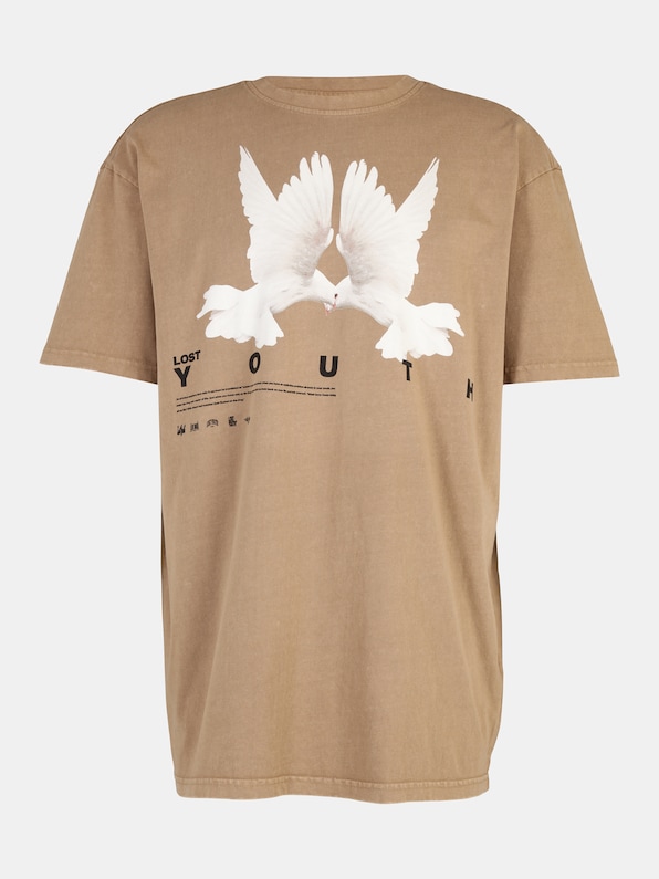 LY ACID WASHED TEE DOVE-3