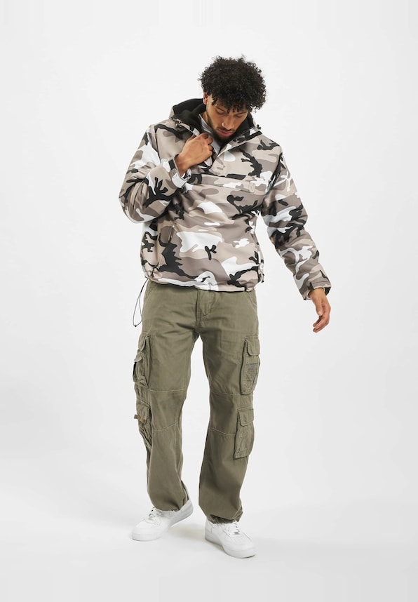 Fleece Pull Over Windbreaker-7