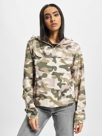 Ladies Camo Pull Over