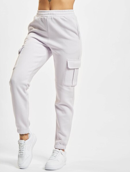 Bas De Jogging Femme Urban Classics Ladies High Waist Cargo Sweatpants Olive (TB362602438 Running Femme
