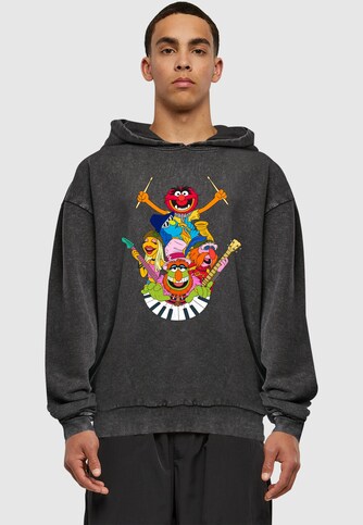 Muppets - Dr. Teeth and The Electric Mayhem Acid Washed Oversized Hoody