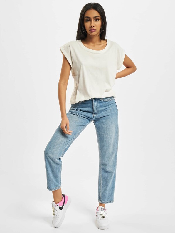 Ladies Extended Shoulder Tee-4