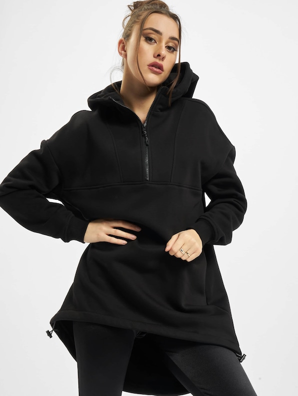 Ladies Long Oversized Pull Over -0